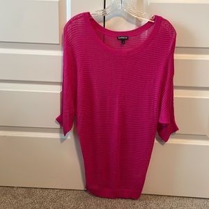 NWOT Express Hot Pink Top
